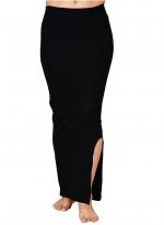 Lycra Black Casual Wear Plain Shapewear